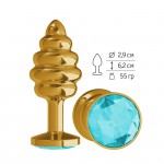   Gold Spiral    , 512-05 aqua-DD